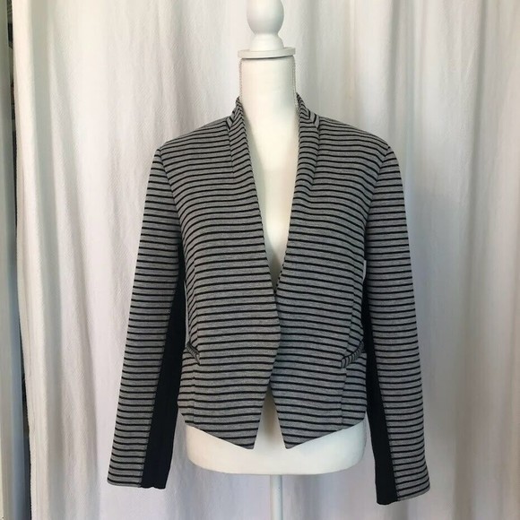 Rachel Roy XXL Women's Striped Stretch Knit Blazer - Picture 1 of 5